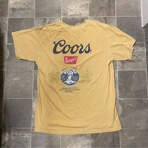 Coors Banquet pocket tee